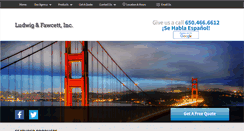 Desktop Screenshot of ludwigfawcett.com