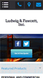 Mobile Screenshot of ludwigfawcett.com